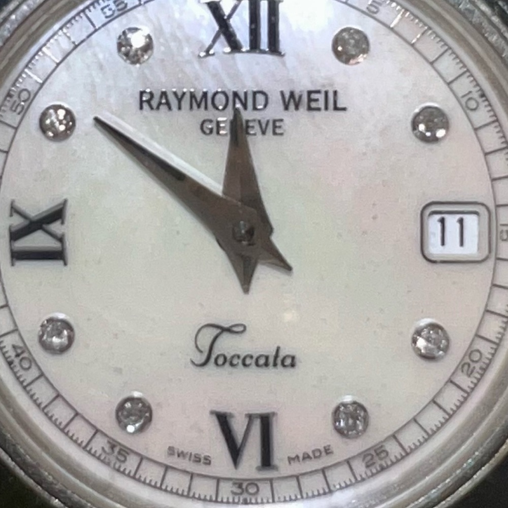 Women's  Toccata Raymond Weil Stainless Steel Bracelet Watch ✨